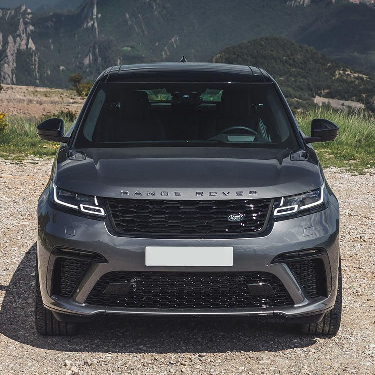 中网1721路虎揽胜星脉专用亮黑款svaautobiography全黑中网