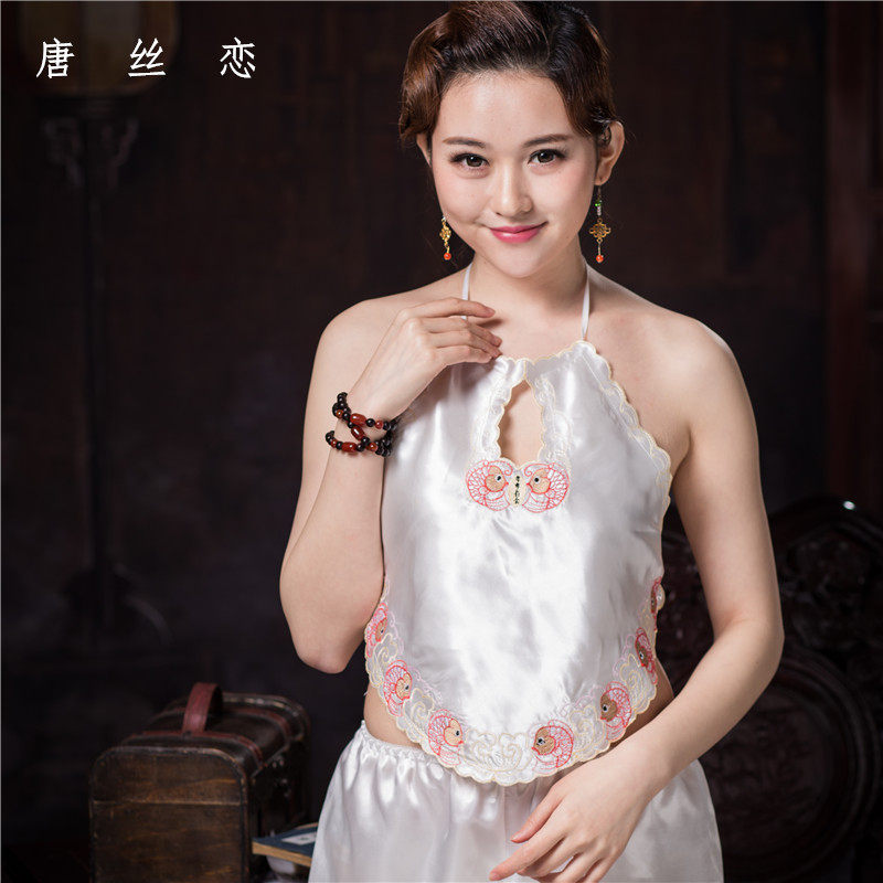 红肚兜成人性感少女情绪内衣裤大人睡衣肚兜式吊肚兜