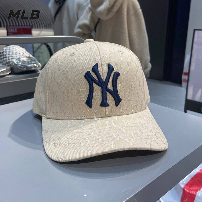 韩国mlb帽子子洋基队ny老花棒球帽男女通用运动帽