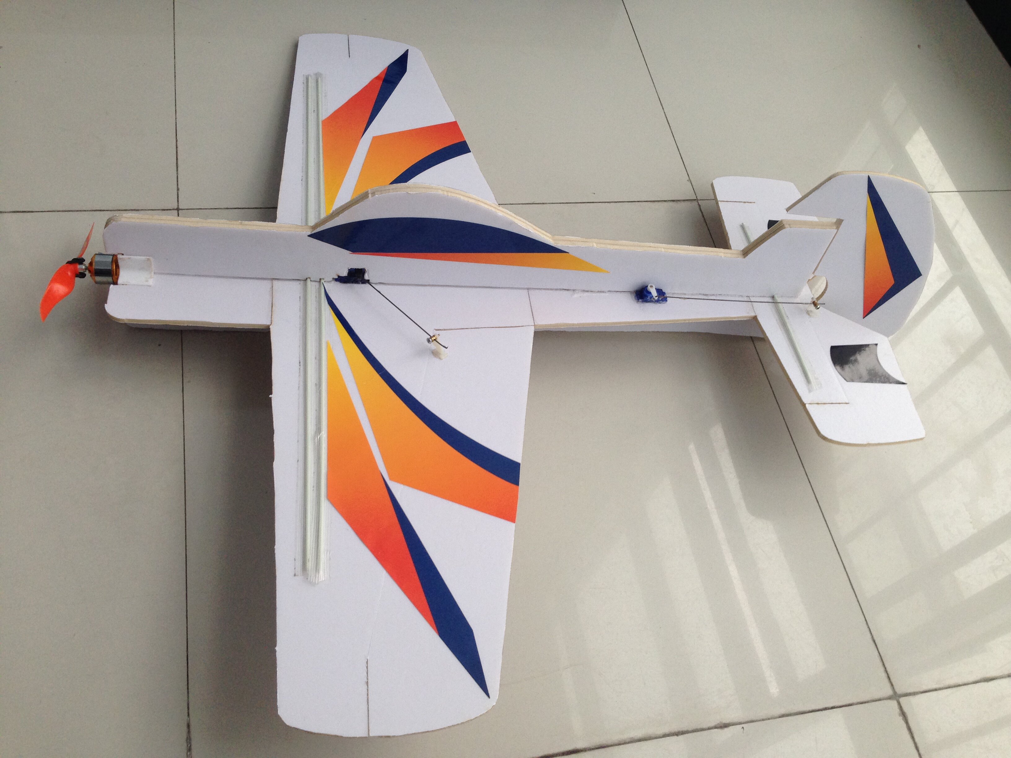 pp魔术板f3p入门级3d机固定翼航模飞机yak55兼容苏su27extra330