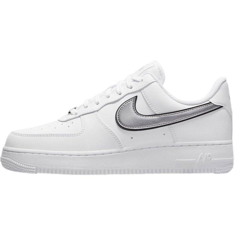 耐克nikeairforceaf1纯白白银空军一号休闲板鞋运动休闲鞋