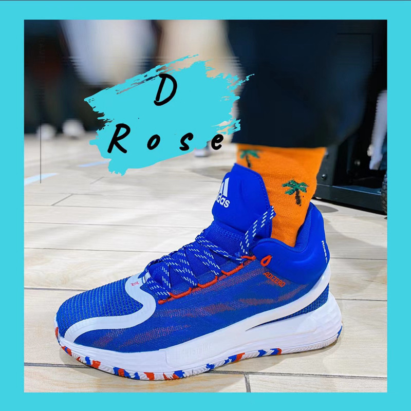 adidas阿迪达斯男子drose11罗斯11代低帮减震实战篮球鞋fx6561