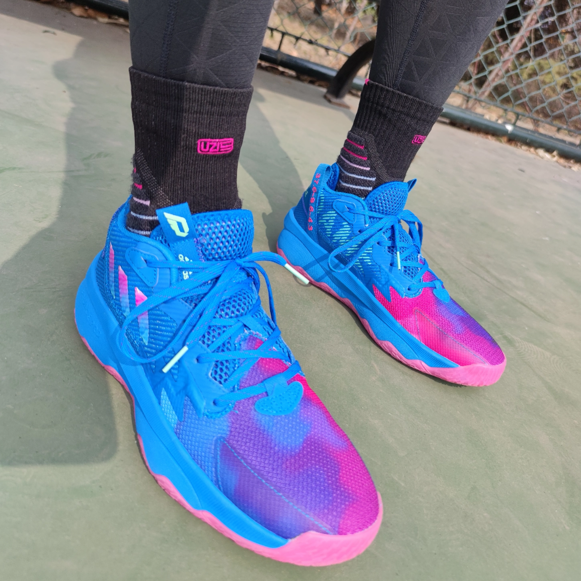 adidas阿迪达斯男鞋dame利拉德8代实战运动鞋休闲篮球篮球鞋