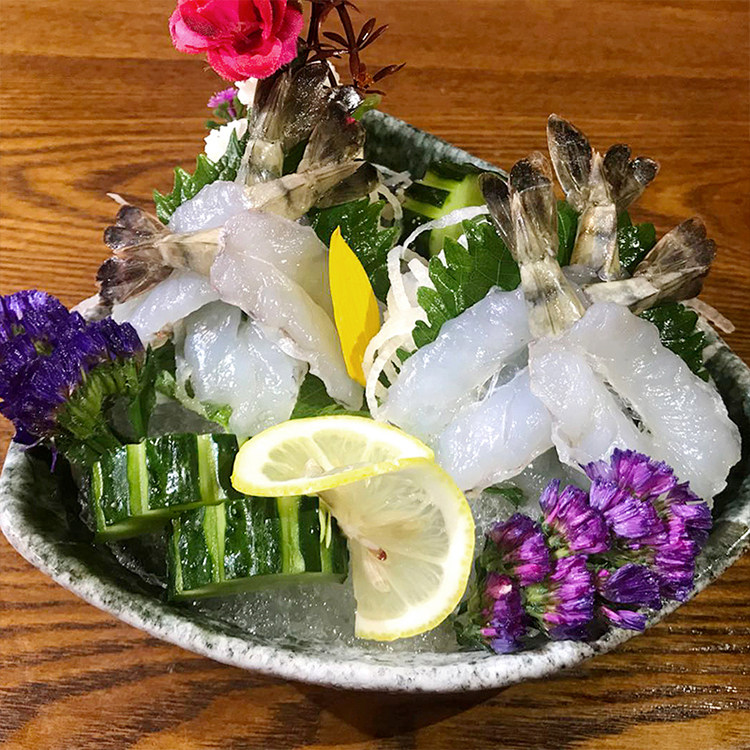 寿司刺身虎虾料理材料20只一板去壳虾仁虾肉虾类制品