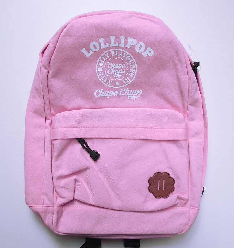 限时特价包邮日珍宝宝珠chupachups棒棒糖针织双肩学生书包