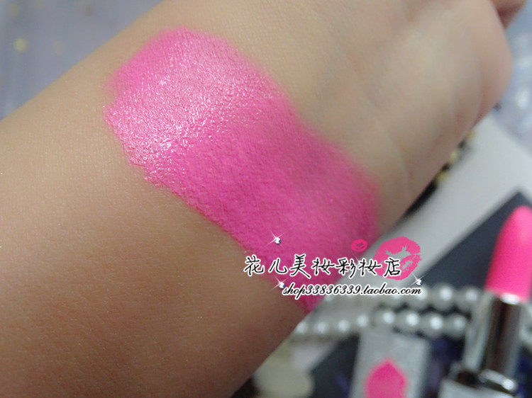 包邮 荧光粉芭比粉色口红滋润婴儿粉浅粉色唇膏嫩粉裸粉亮粉个性