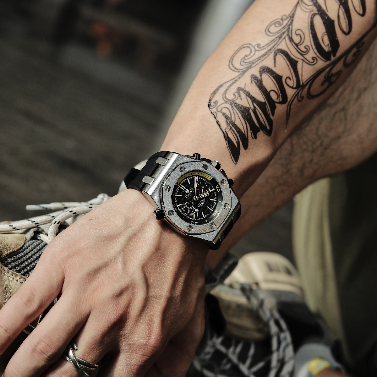 皇家橡树ap手表男高级感虫洞概念男款学生机械表男士正品表男表潮