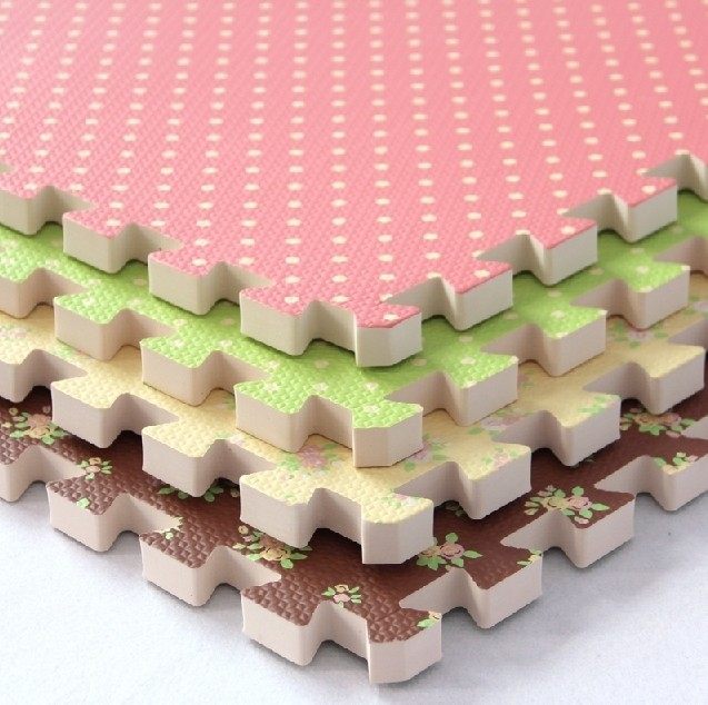 泡沫地垫拼接60x60家用拼图垫子爬行加厚婴儿地垫