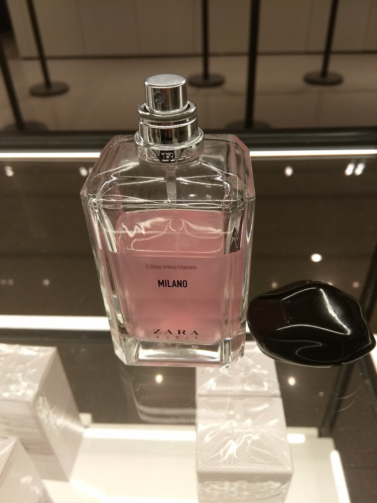 zara woman milano米兰paris巴黎女士淡香水粉色黄色流沙闪粉网红