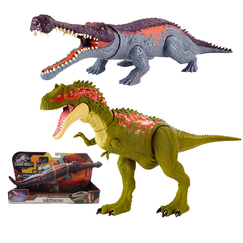 美泰玩具男孩龙男孩帝鳄龙帝鳄侏罗纪伯塔gjp32恐龙仿真