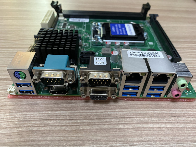 汇湾行业itx主板h81平台双网口usb串口dc12v企业级主板