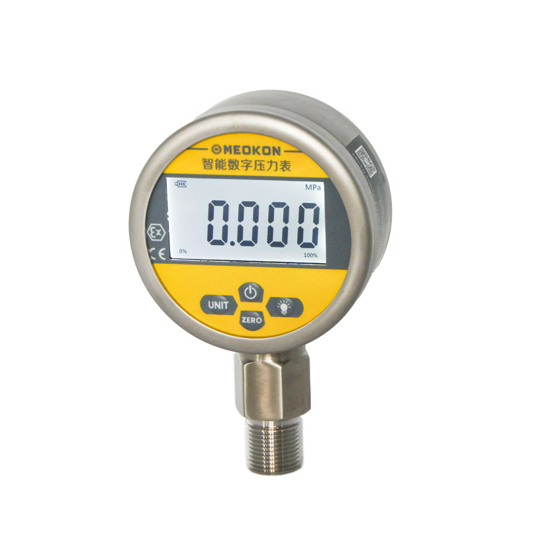 上海铭控电池数显压力表精密气压不锈钢智能数字压力表