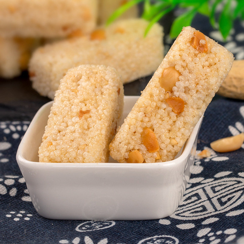 丰阳谷米ni酥米花酥糖江西特产休闲零食小吃香米黑米花生冻米糖