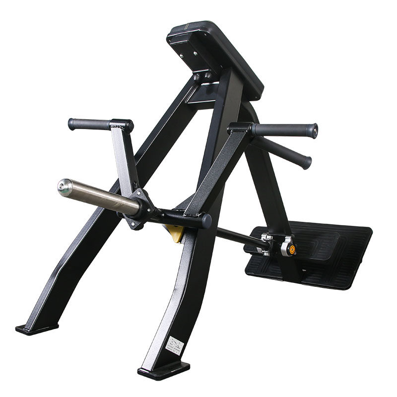 核心杠铃炮架t型划船训练器力量硬拉背肌器械杠铃俯身上斜拉杆架