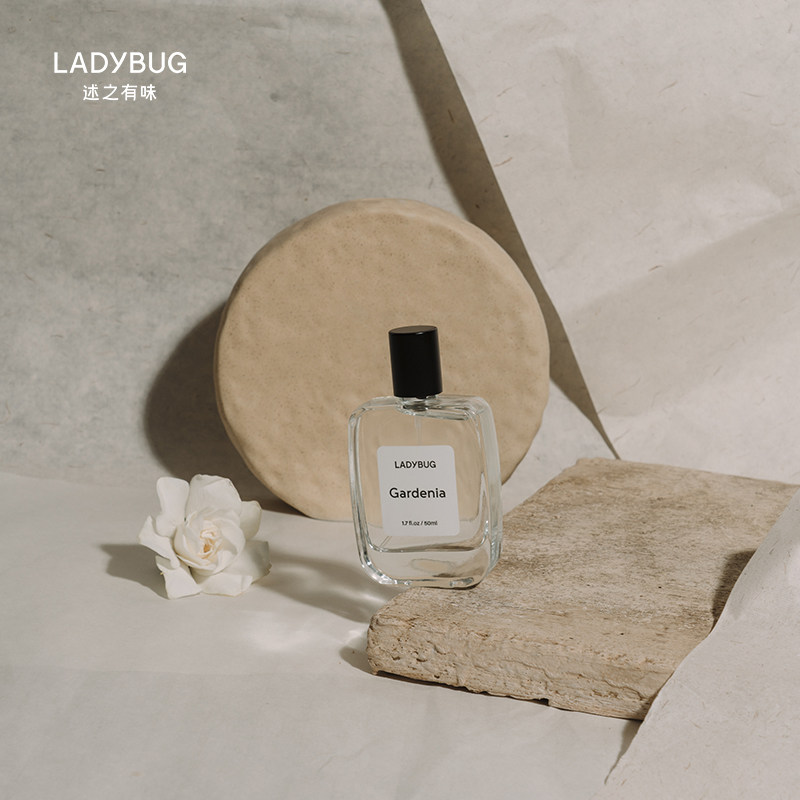 述之有味ladybug纯正栀子花织物香水女士淡香edt50ml小众原创礼盒