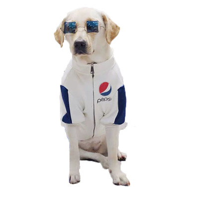 可定制宠物潮牌狗狗大型犬衣服空气棉运动服秋冬拉布拉多金毛阿拉