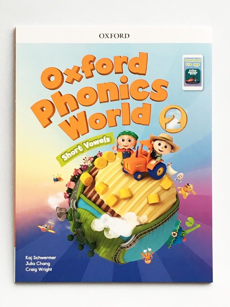 教材原版oxfordphonicsworldapp册含练习课本学生级别二级原版其它