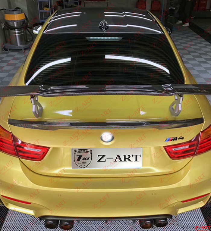 适用宝马m3m4f80f82f83碳纤维尾翼风翼尾翼