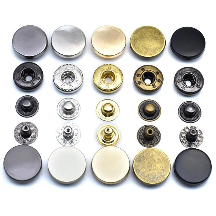 羽绒服扣子按扣金属卡扣纽扣按压衣服扣带披风纽扣