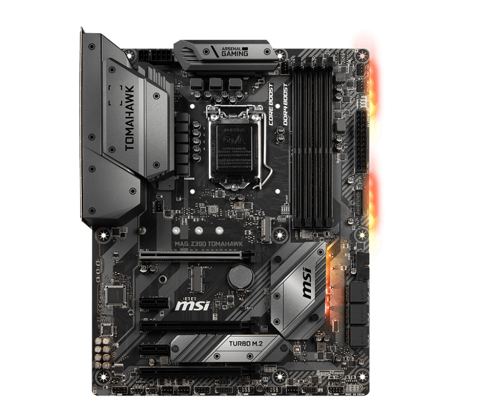msi/微星 mag z390 tomahawk战斧导弹台式机吃鸡电竞主板z370升级
