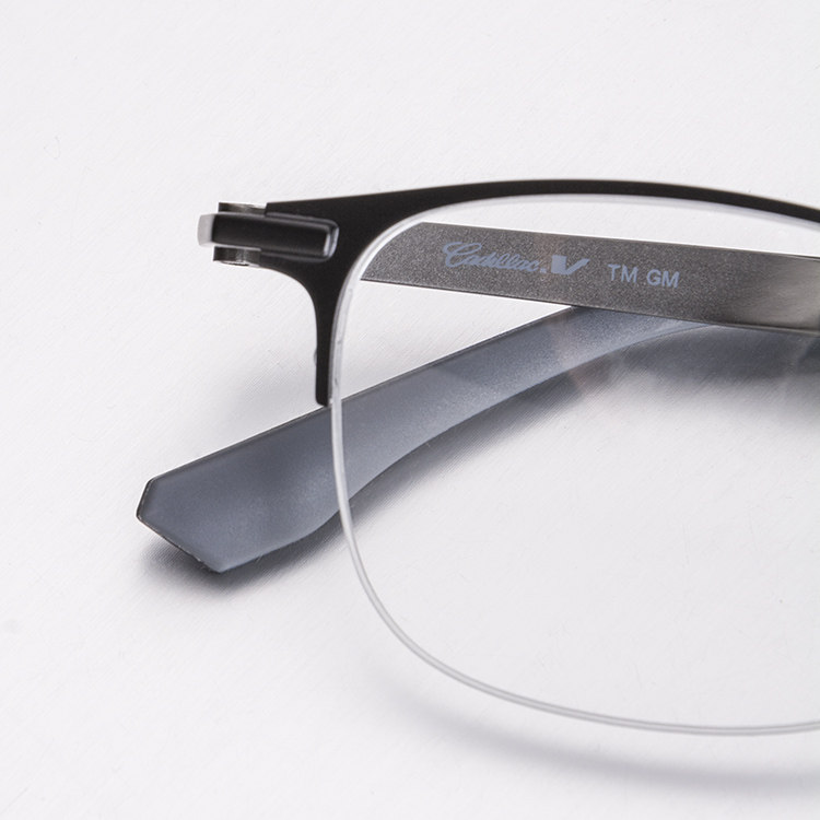 cadillac凯迪拉克商务金属混合半框近视近视眼眼镜架c2099d眼镜架