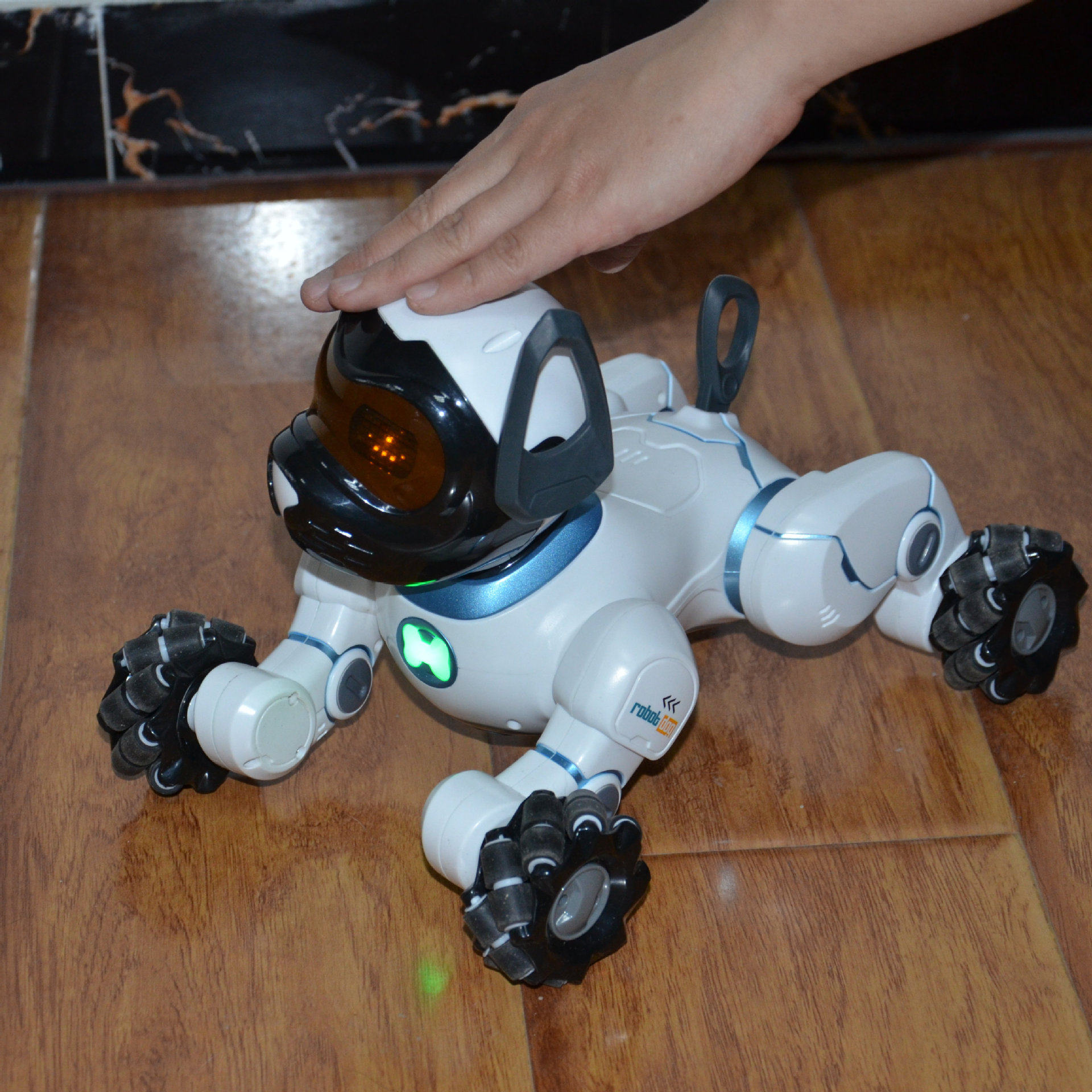 米可智能声控机器狗语音对话电子宠物狗玩具电动跳舞会走路机器狗