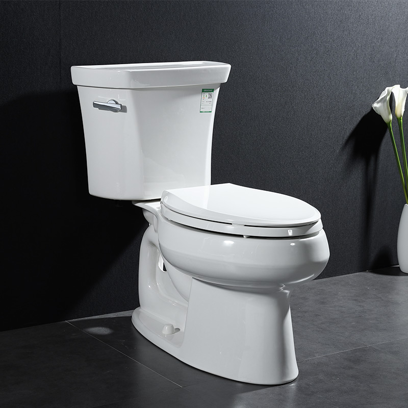 科勒马桶华威五级旋风分体坐便器座便器家用节水普通坐便器