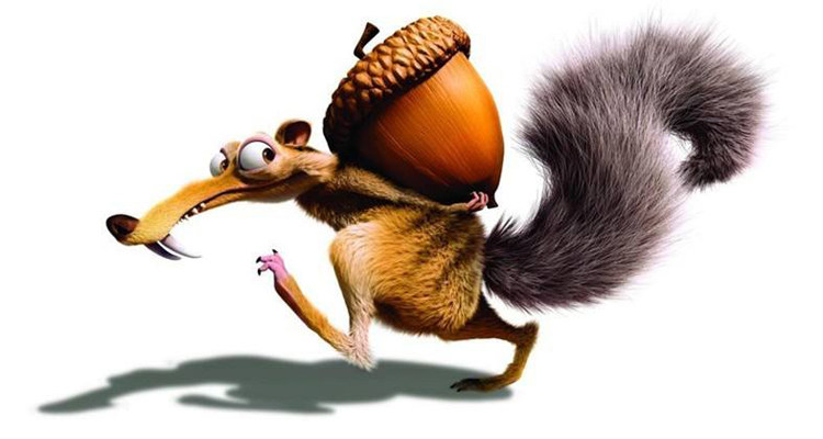 冰河世纪橡果最牛花生夹心巧克力牛奶坚果花生馅代可可脂创意手工