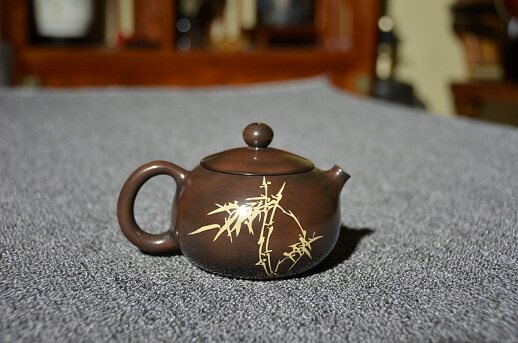茶壶云南建水紫陶西施名家陈绍康大师纯全手工茶壶