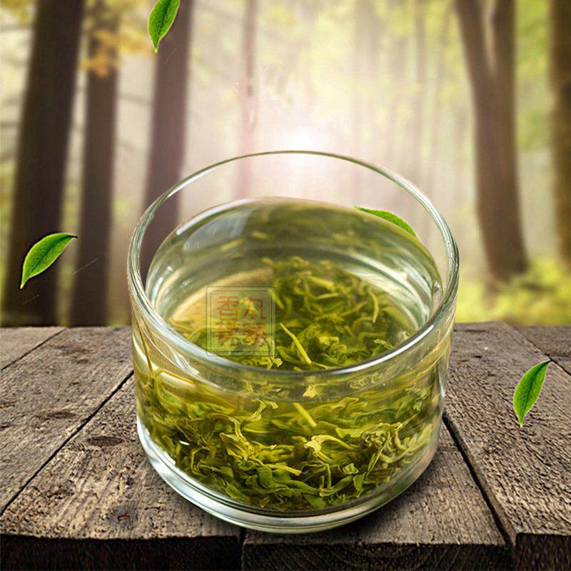 3袋包邮2019年09月新茶四川平武绿茶 豆叩四心炒青 四心舒心250克