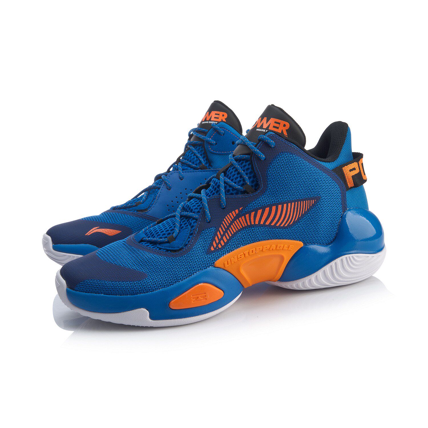 李宁2020新品空袭6减震耐磨防滑回弹中帮实战比赛篮球男鞋abap067