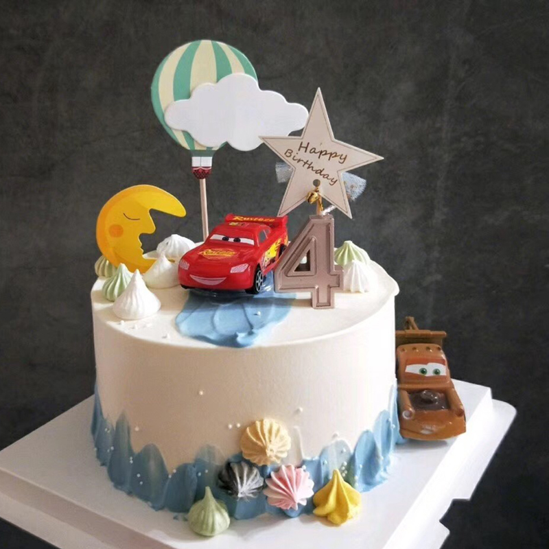 网红男娃娃娃儿童男孩生日蛋糕海底汽车总动员复联成都新鲜生日蛋糕