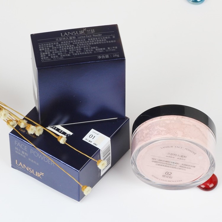兰瑟定妆粉散粉持久控油防水防汗不脱妆蜜粉哑珠光官方旗舰店直销