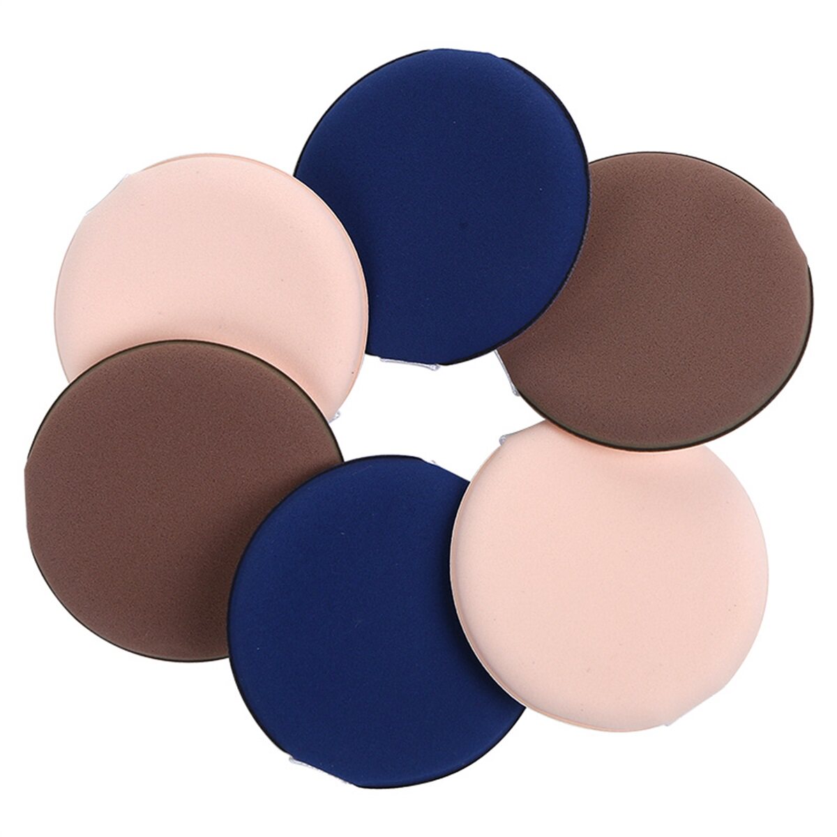 粉扑简应8片装气气垫bb组合上妆化妆干湿化妆