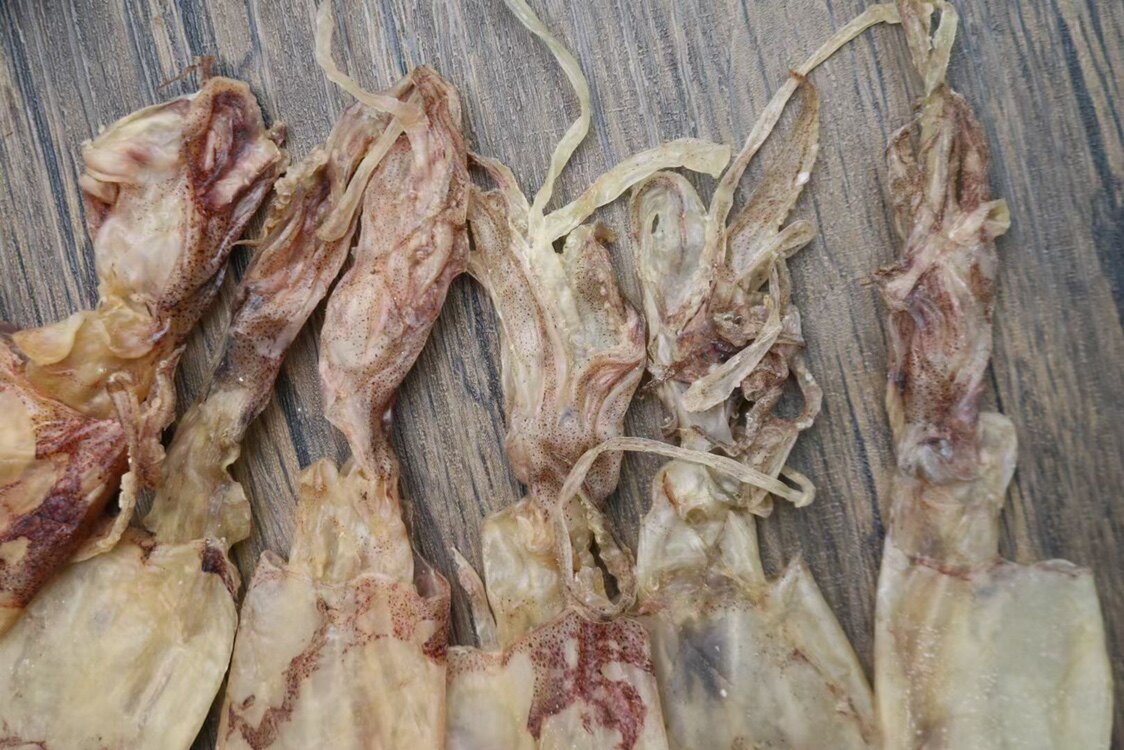 小鱿鱼筒仔鱿鱼干