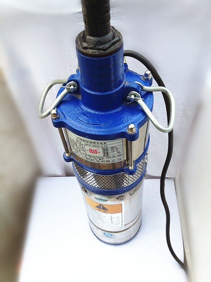 浙江大明不锈钢铜线单相220v家用潜水泵三相双机封高扬程多级水泵