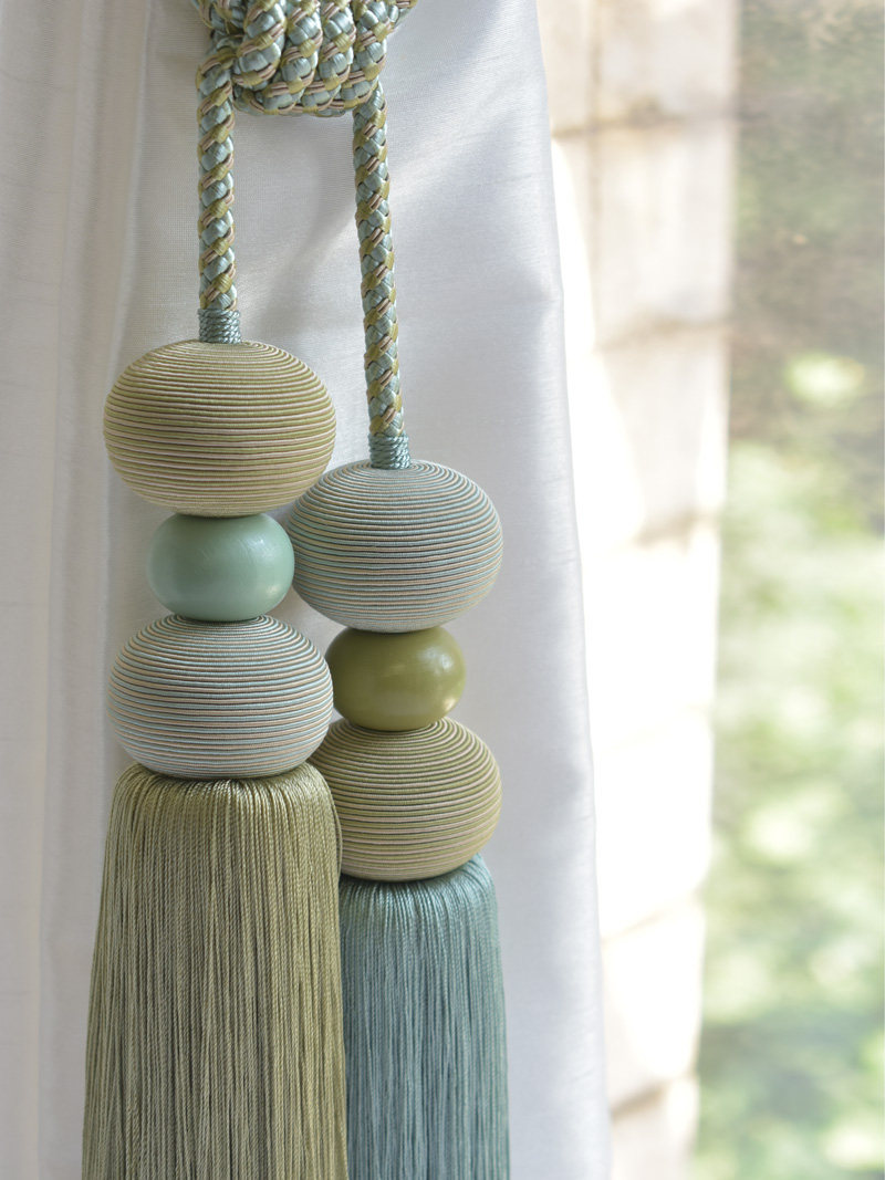 窗帘装饰绑绳配件绑带挂球绑球流苏吊穗吊坠窗帘绑带