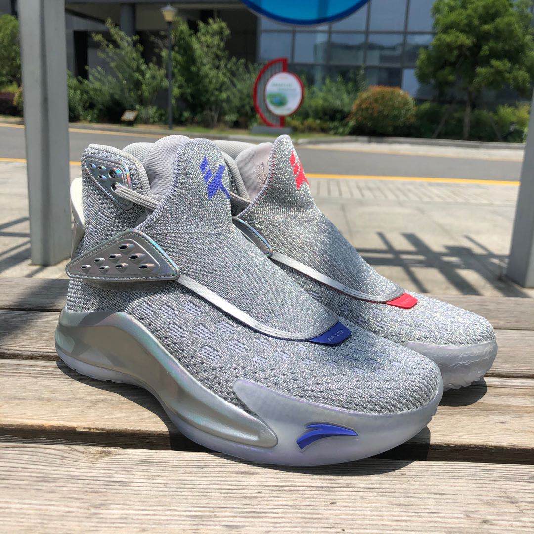 安踏kt5水晶球篮球球鞋学生汤普森签名限量战靴篮球鞋