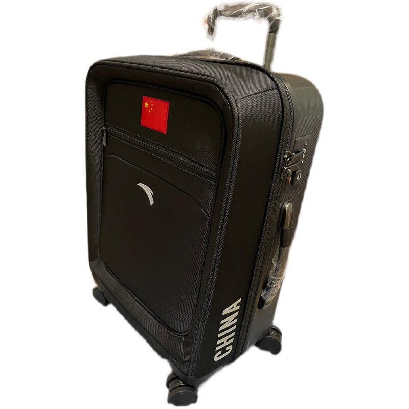 正品安踏赞助拉杆箱密码箱小型行李箱旅行箱20寸登机旅行包