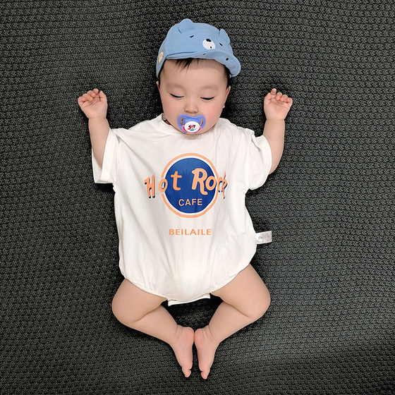 Newborn baby conjoined clothes Full moon Summer dress female baby bag, pajamas, triangle, princess summer thin version Newborn baby conjoined clothes Full moon Summer dress female baby bag, pajamas, triangle, princess summer thin version