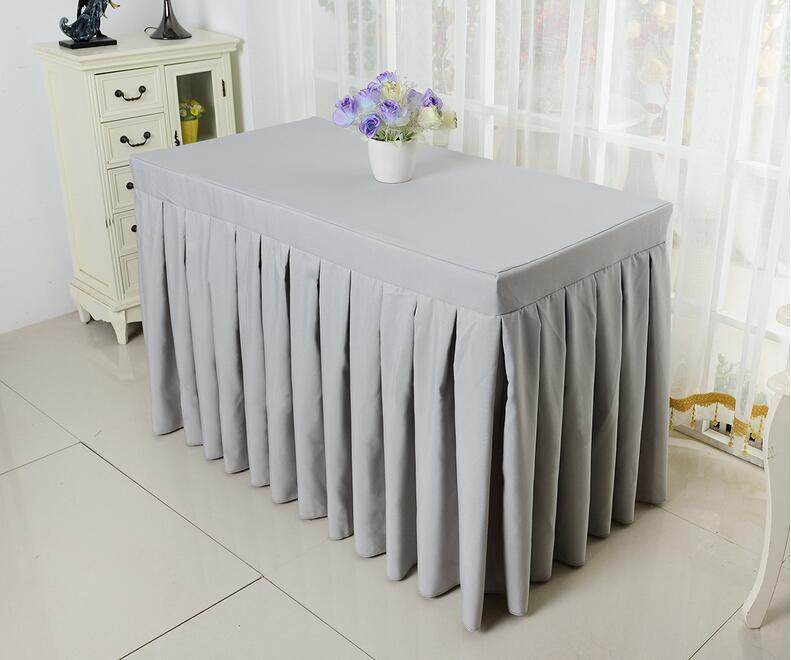 桌布办公会议桌裙台罩台布活动冷餐订做签到桌台桌布