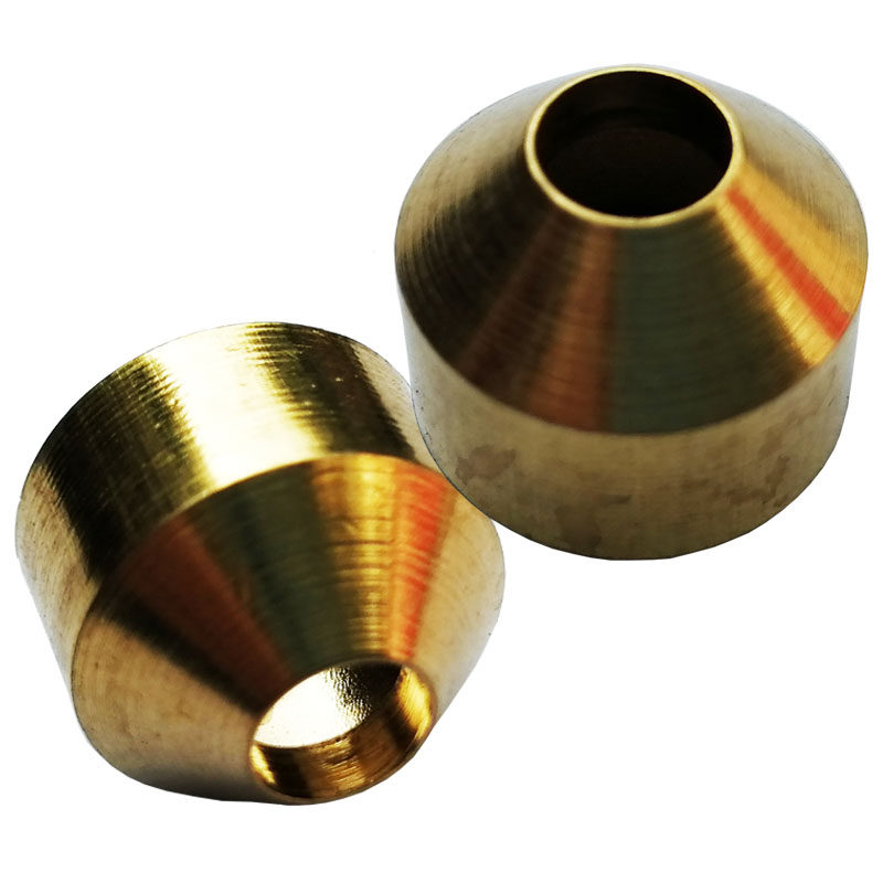 自做空竹杆用7号锥形铜箍毫米小孔更多空竹配件