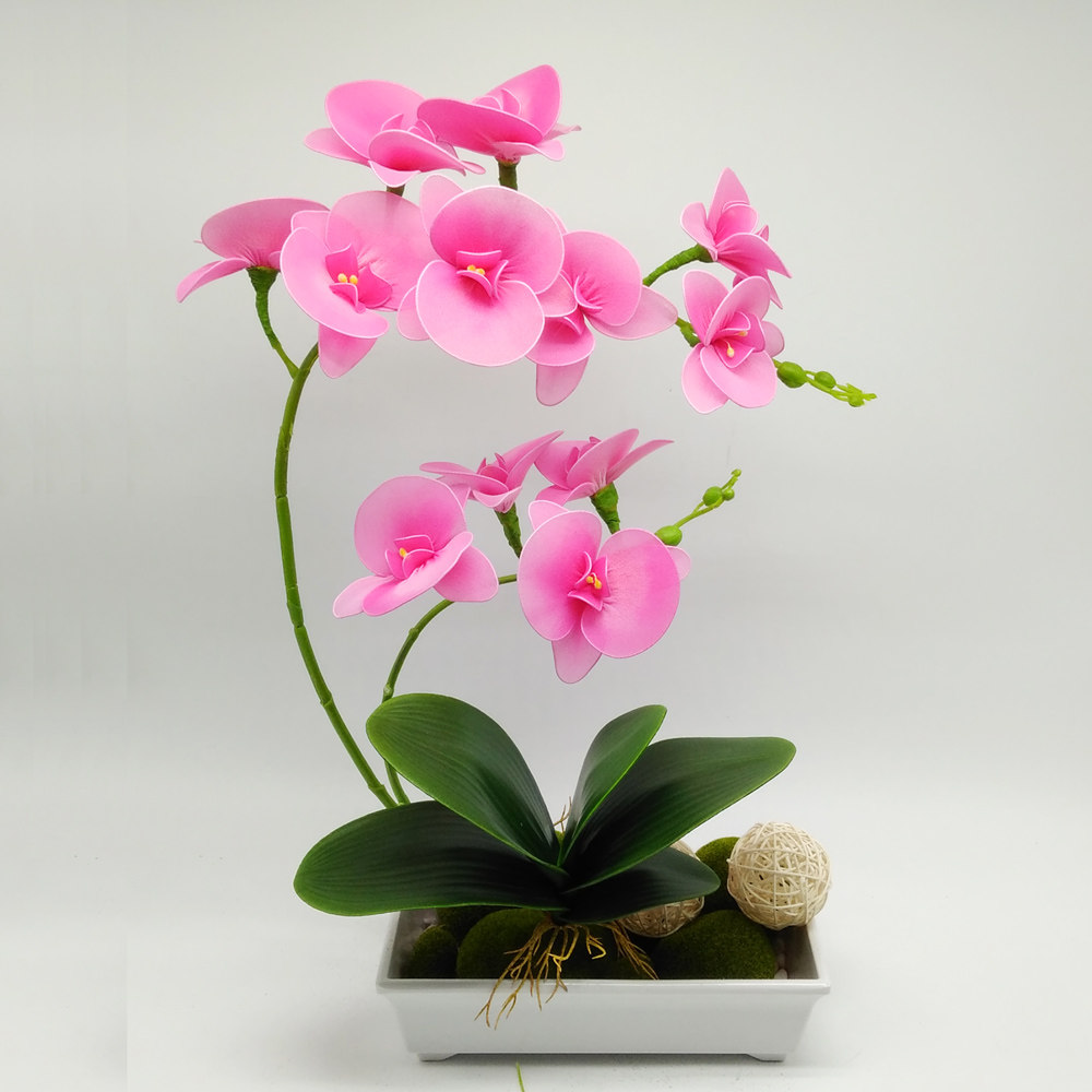 丝网花蝴蝶兰丝袜花材料包邮手工花材料包包教学 蝴蝶兰材料套件