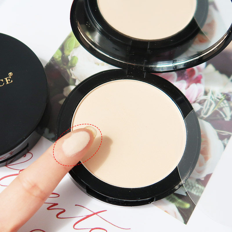 定妆控油粉饼持久遮瑕防水提亮肤色无暇底妆不易脱妆粉底学生平价