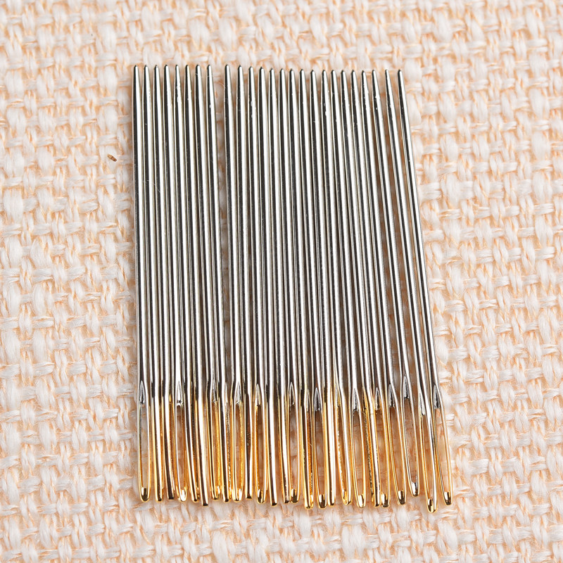 家用钝头金尾绣花针缝针大孔手工十字绣针刺刺绣针