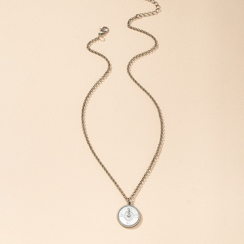 2020流行饰品1条钟表时钟项链欧美跨境热卖项链