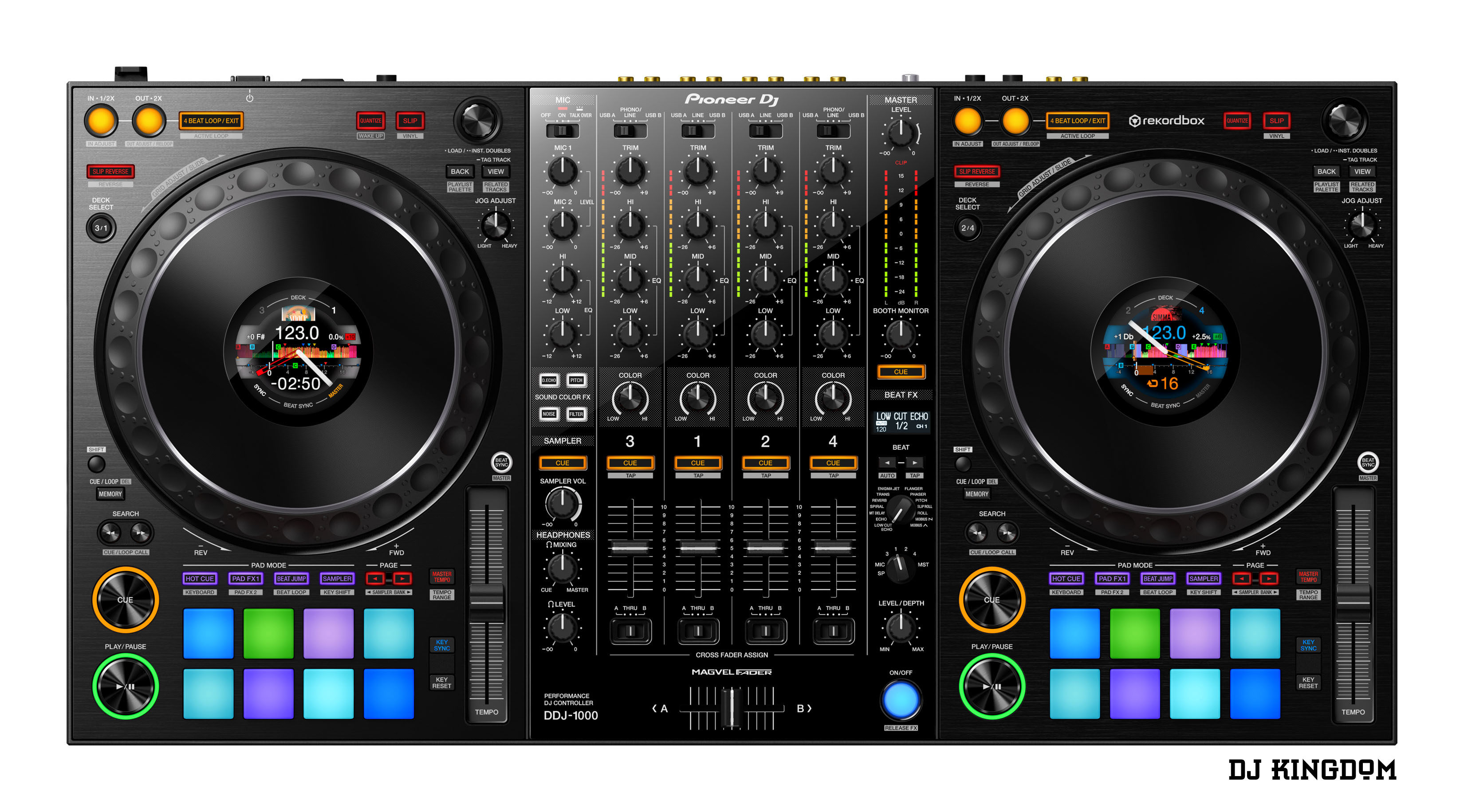 pioneer先锋ddj-1000数码dj控制器碟机正版dj软件打碟机