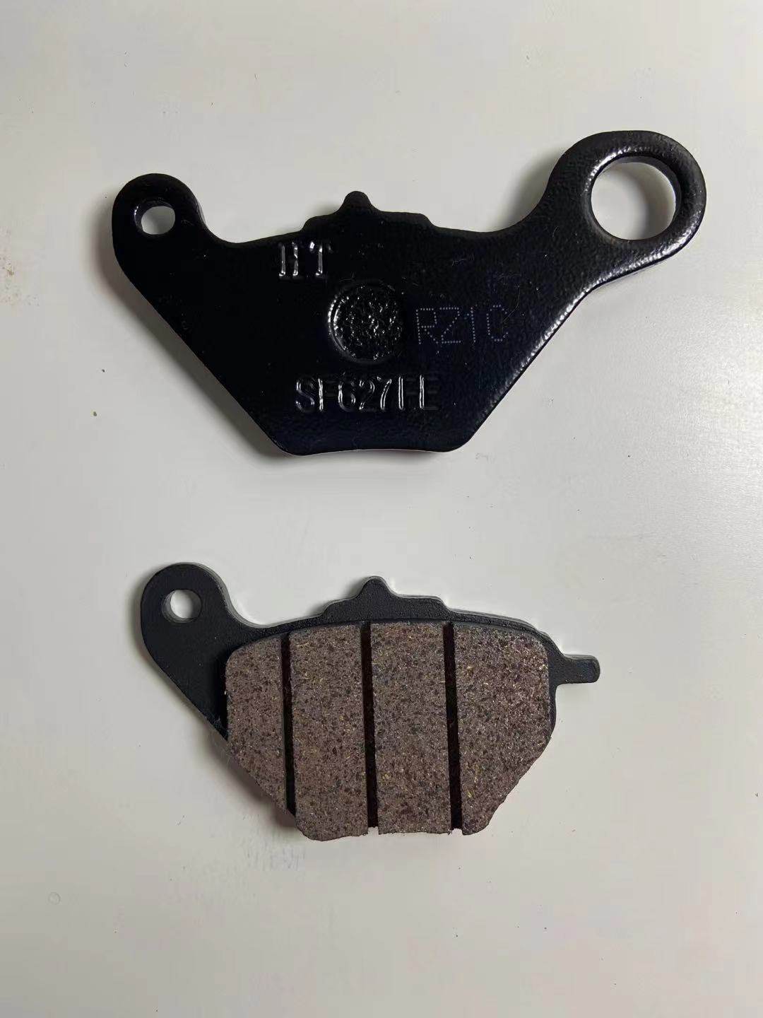 轻骑铃木优友uu125t前碟刹片前刹车片 uy125刹车皮制动片原装部品