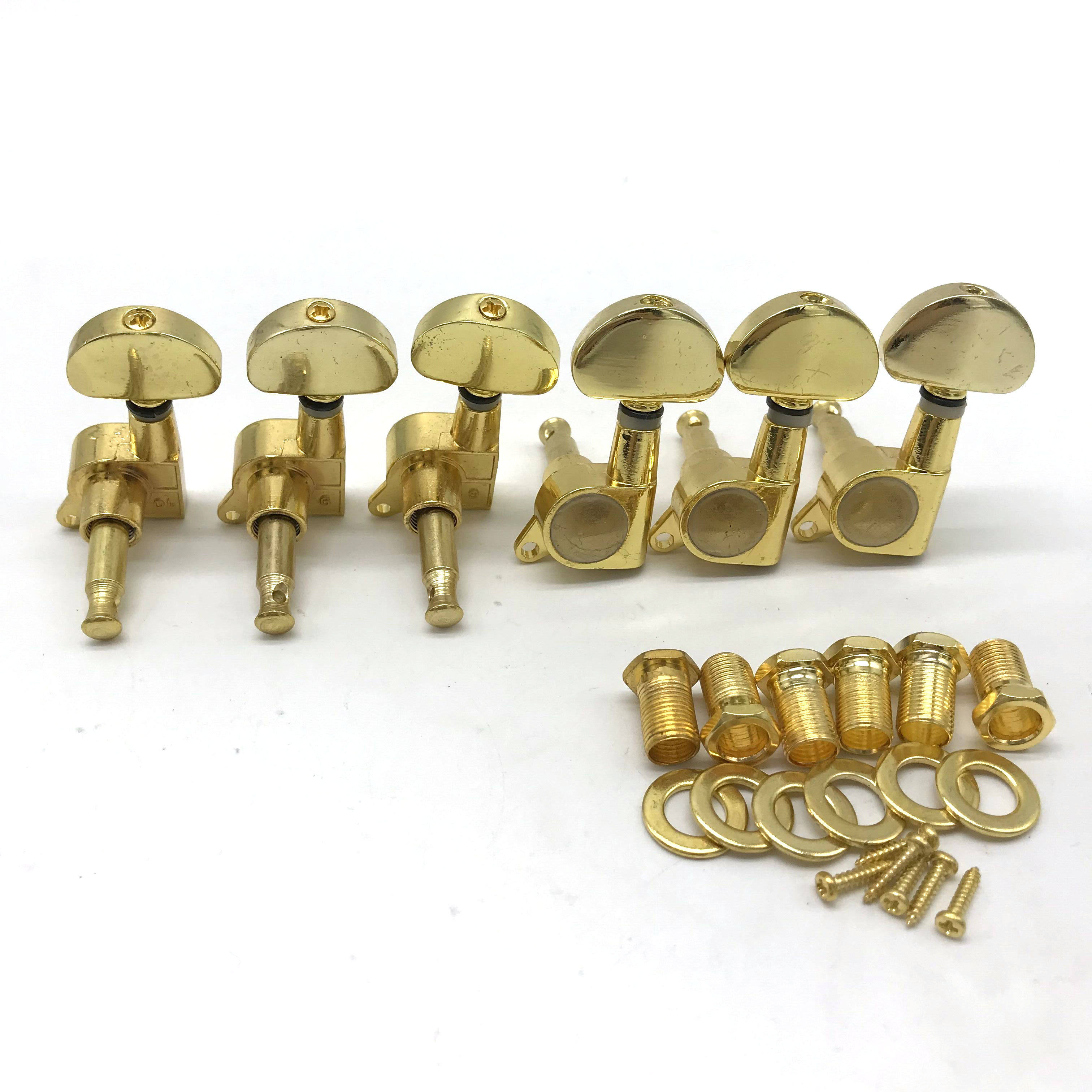 弦轴吉他民谣弦卷镀金全封闭准全金大半圆综合效果器