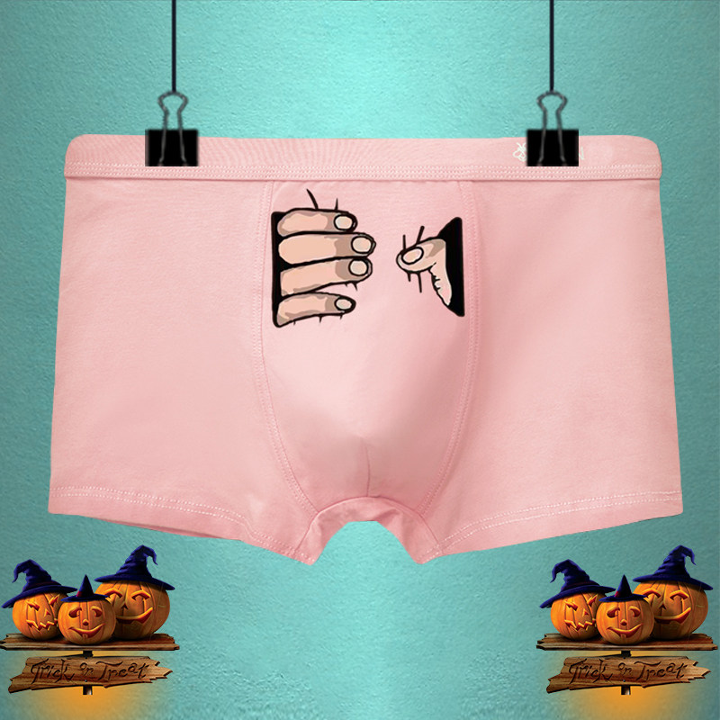 男士内裤纯棉搞怪可爱搞笑恶搞卡通创意个性情侣性惑内裤